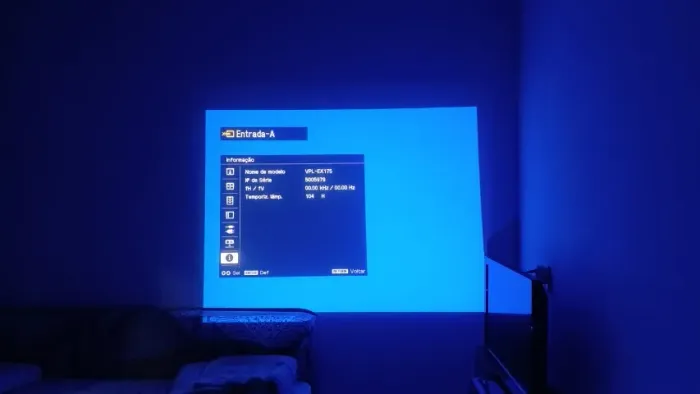 Projetor Sony VPL-EX175 - 3600 Lumens - Lâmpada c/ poucas horas