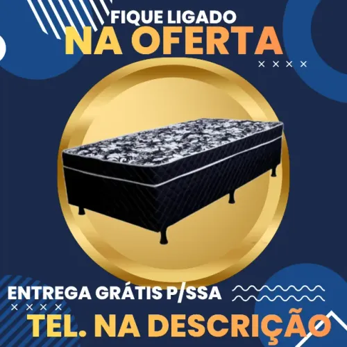 Cama Box Solteiro Entrega Hoje Grátis para Salvador / Pague ao Receber