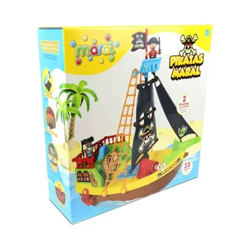 Brinquedo Infantil Piratas Maral