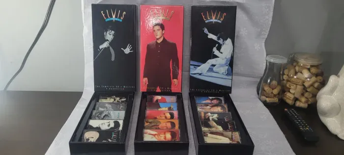 3 Box Elvis Presley anos 50 60 e 70