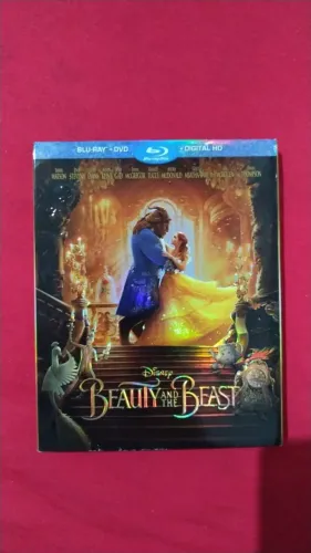 Bluray A Bela E A Fera 2D e 3D (live Action) Com Luva, 2 Discos