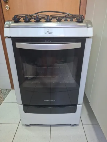 Fogão Electrolux 4 bocas - Chef Grill - Funcionando normalmente