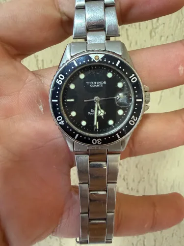 Technos Skydiver Professional Vintage Quartz 100M GM12-AA - Revisado