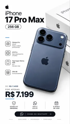 iPhone 17 Pro Max 256 GB