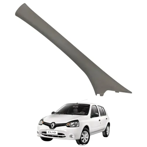 Moldura Coluna Parabrisa Esquerdo Clio 2013 2014 2015 2016