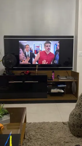 RACK APARADOR + PAINEL DE TV+ MESINHA DE CENTRO