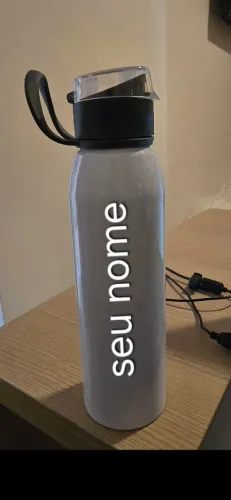 Garrafa Água gelada Aluminio 650 ml Esporte