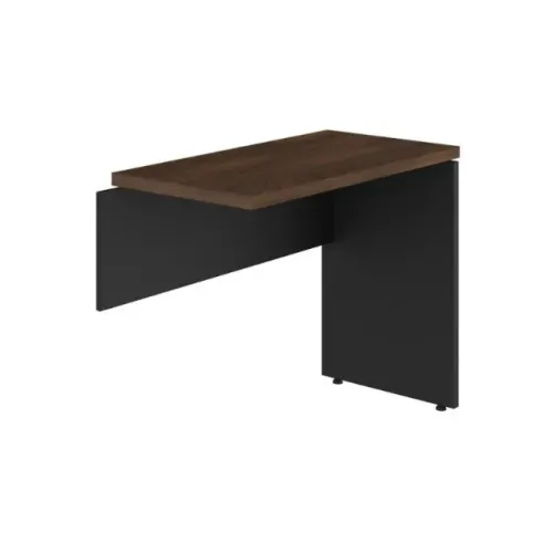 Mesa Auxiliar 90x45 Marsala Preto 30mm Reforçada Multiuso Escritório Oferta 51016