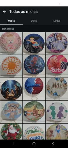 Desapego painel 50cm tecido