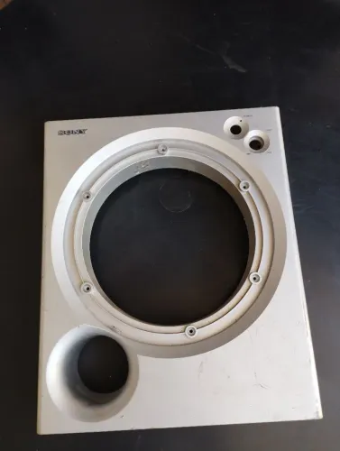 Moldura da frente da caixa Sub Sony