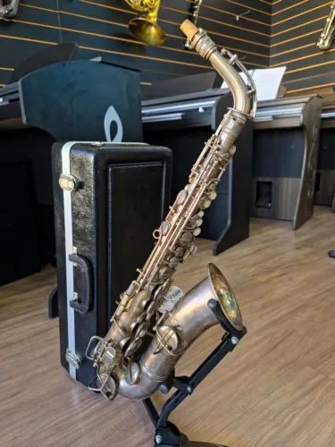 Sax Alto Conn Chu Berry - Vintage - Banho em prata (raridade) #78841