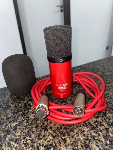 Microfone Condensador Focusrite CM25 Scarlett Studio Seminovo
