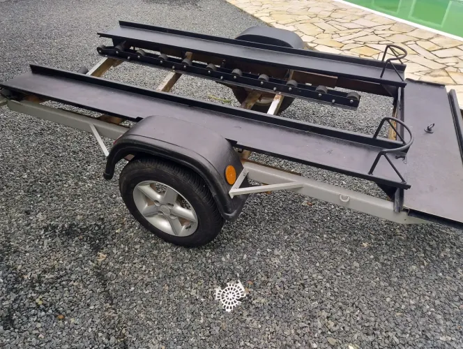 Carretinha para quadriciclo e jet ski 