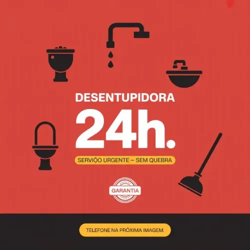 Desentupidora: Para todos os tipos de entupimentos! 