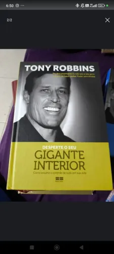 Livro tony robbins 