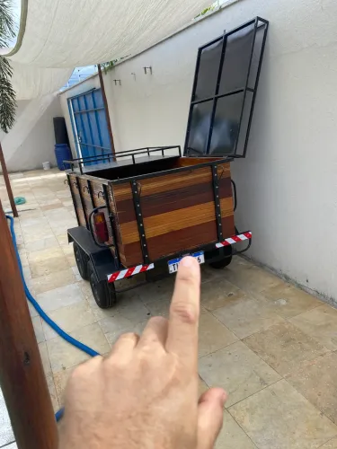 Carretinha 2 eixos
