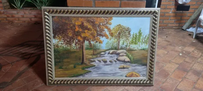 Quadro com linda moldura