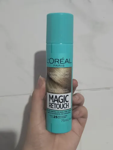 Magic Retouch L'Oréal Louro Escuro Spray Instantâneo Para Retoque De Raiz 75ml