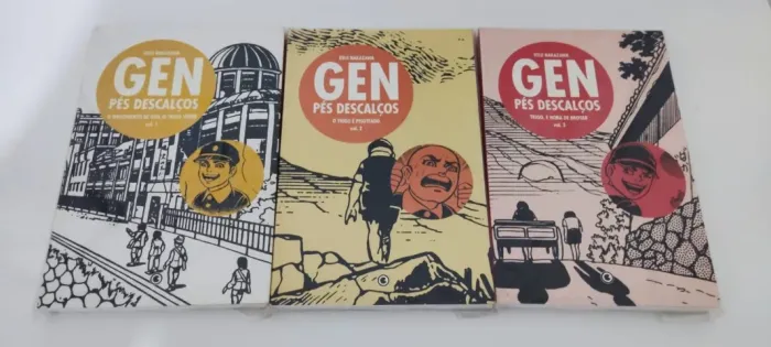 Gen Pés Descalços - Coleção - Volumes 1 ao 10 - Conrad - Mangá - Clássico - Panini - JBC