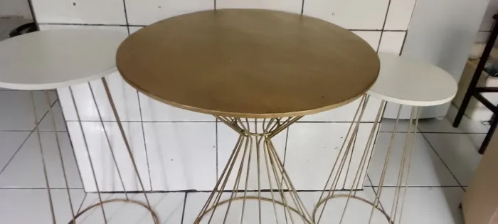 Mesas para festa de aniversário