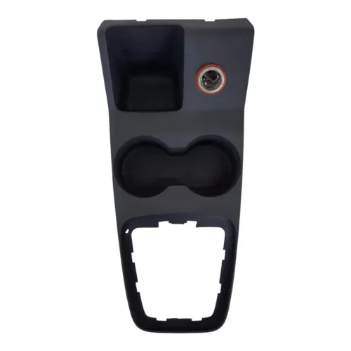 Moldura Porta Copos Console Central Volkswagen Spacefox 2012 Preto