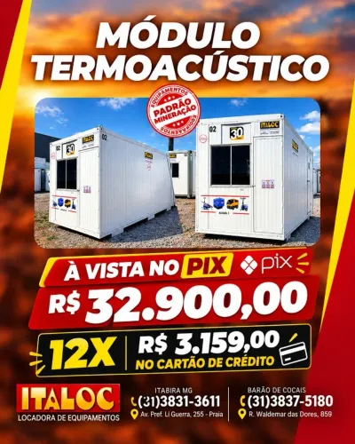 MODULO 100% TERMOACUSTICO 