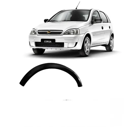 Moldura Paralama acabamento alargador Friso Dianteiro Corsa Hatch Sedan Montana valor unid