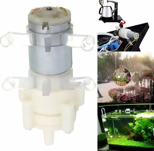 Bomba Mini De Água 12v - Rs-385 Pulverização Arduino Automação Robotica COD-AM357 