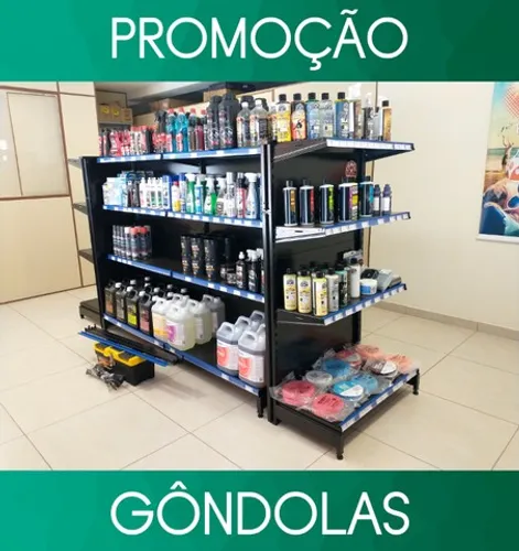 Prateleiras Centrais | Instalação de Armazenagem Completa
