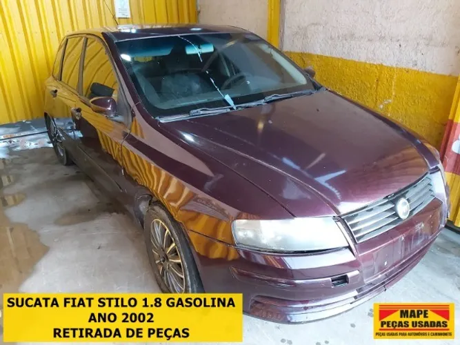 Sucata Fiat Stilo 2003 1.8 Gasolina Para Retirada De Peças 