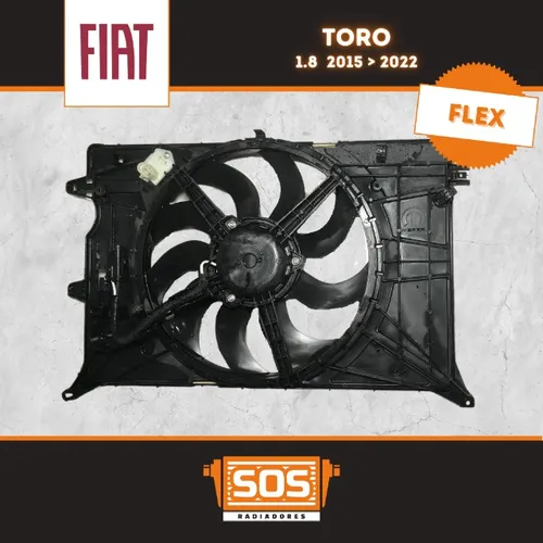 Eletroventilador Ventoinha Fiat Toro Flex 2015/2022