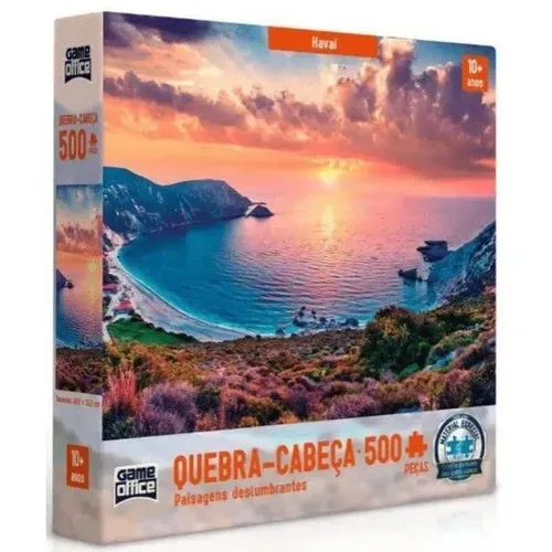 Quebra-cabeça usado Havaí - 500 peças, Toyster