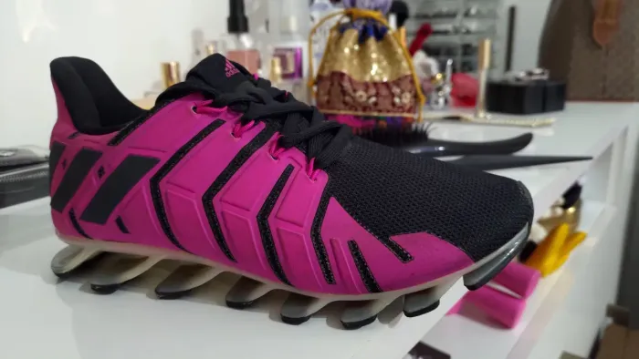 Tênis ORIGINAL Adidas Springblade Tamanho 35 Rosa/Preto Feminino