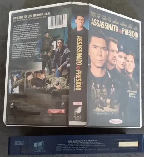 VHS Dublado Assassinato No Presídio - Lou Diamond Phillips E Jason Priestley