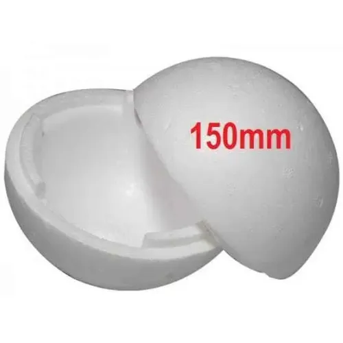 Bola isopor 15cm oca