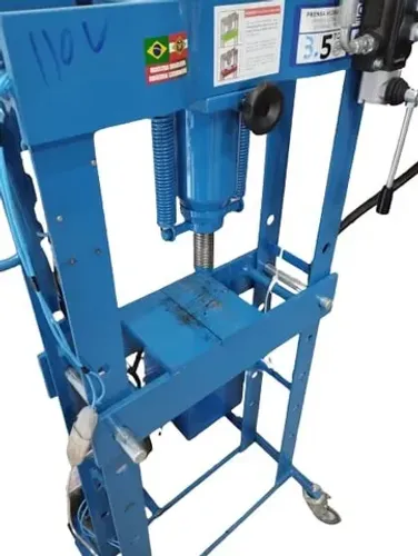 Prensa hidráulica elétrica 110v 3.5 toneladas 