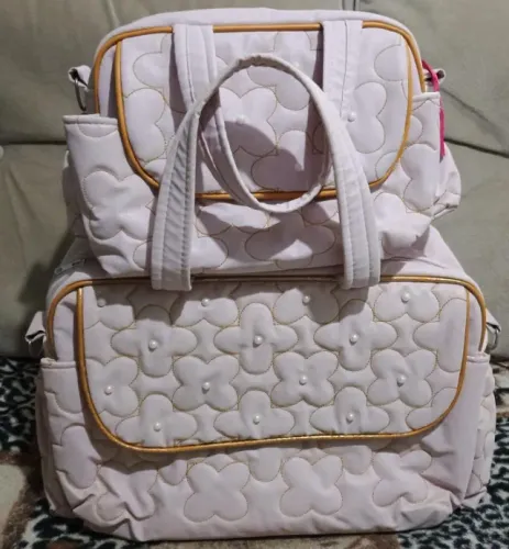 Conjunto Bolsa Maternidade - Grande + Pequena