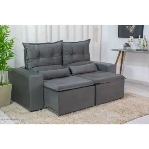 Sofá Retrátil Reclinável Carol 1.90m !! Rf8118m