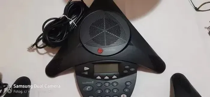 Telefone De Audioconferência Com Visor Polycom Soundstation