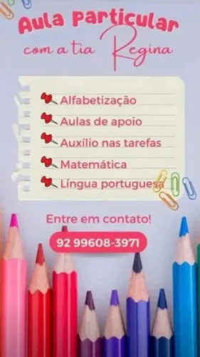 Aula de reforço escolar 