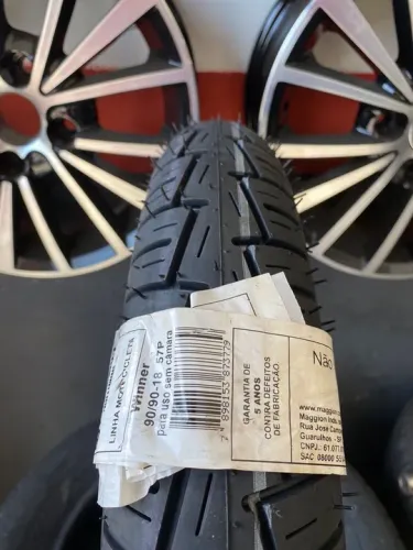 Pneu 90/90r18 Maggion (SEM CÂMARA DE AR)