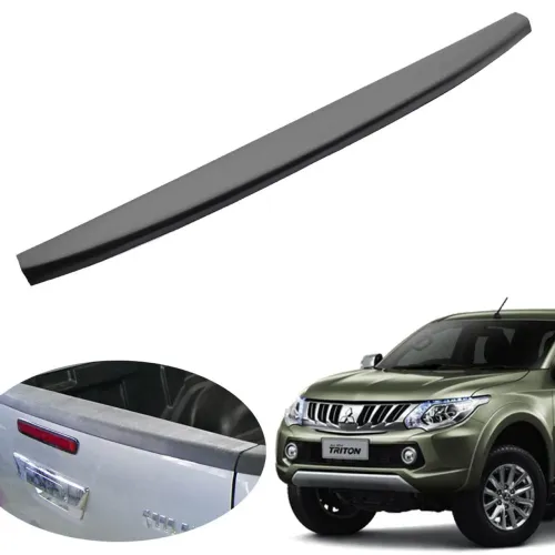 Protetor borda tampa caçamba L200 Triton Sport 2017 a 2020 e L200 Triton Outdoo