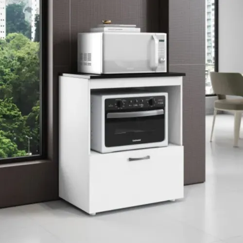 Balcão Slim 1 Porta - Branco **novo na caixa**