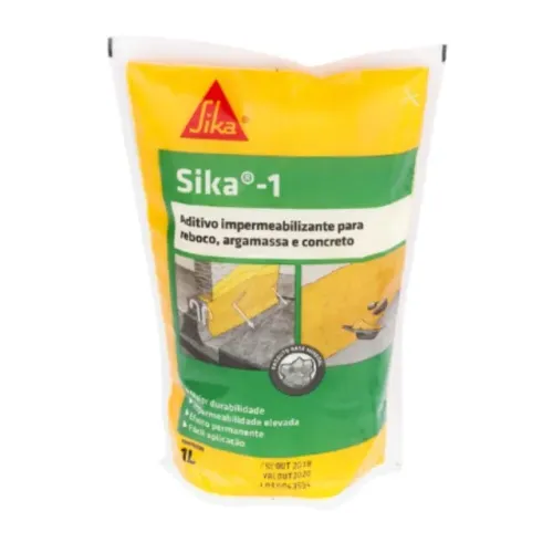 Aditivo Impermeabilizante Sika 1 Bisnaga de 1L Sika