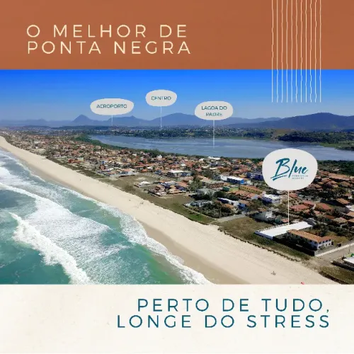 Condomínio Blue Ponta Negra - Casas duplex com vista Mar em Ponta Negra - Maricá