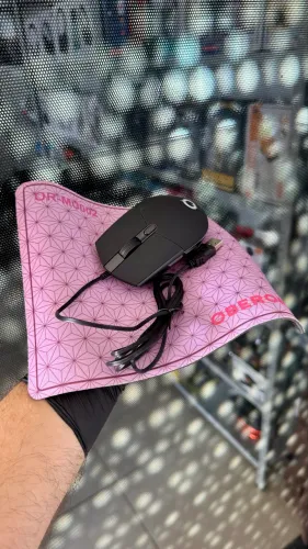 Mouse gamer com mouse Pad