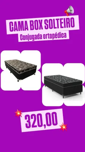 Cama solteiro 