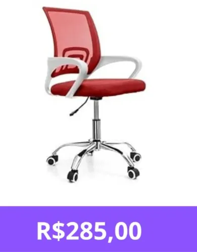 CADEIRA DE ESCRITORIO A PRONTA-ENTREGA
