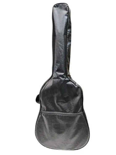 Capa bag para instrumentos Musicais em corino preto violão clássico e mini jumbo