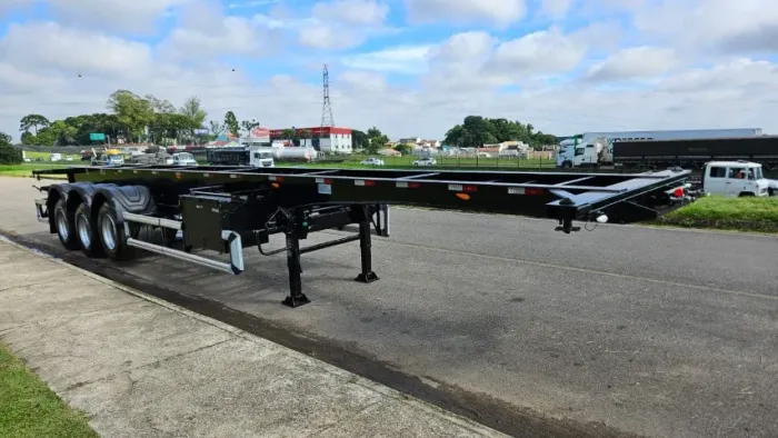 Porta Container Noma Titanium Ano 25 0km 40 pés 4 locks 2 Erguedor sem pneu pronta entrega